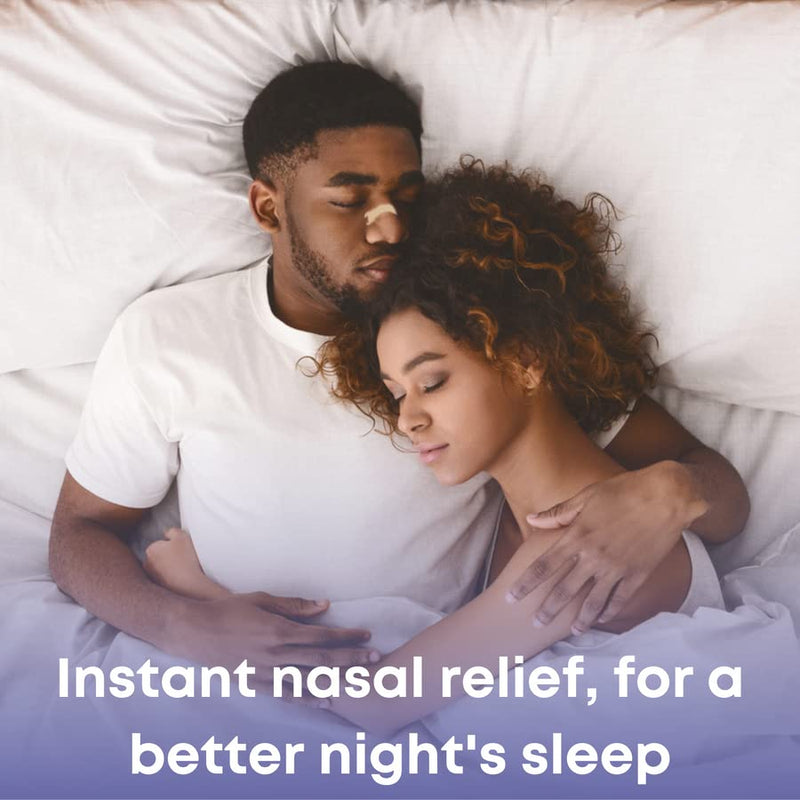 [Australia] - Nasal Strips Medium (x 60 Pack) Nose Strip to Stop Snoring, Snoring Strips to Help You Breathe Through Your Nose, Anti Snore Nasal Strips for Snoring by Sleepeze Remedies (60 Count (Pack of 1)) 