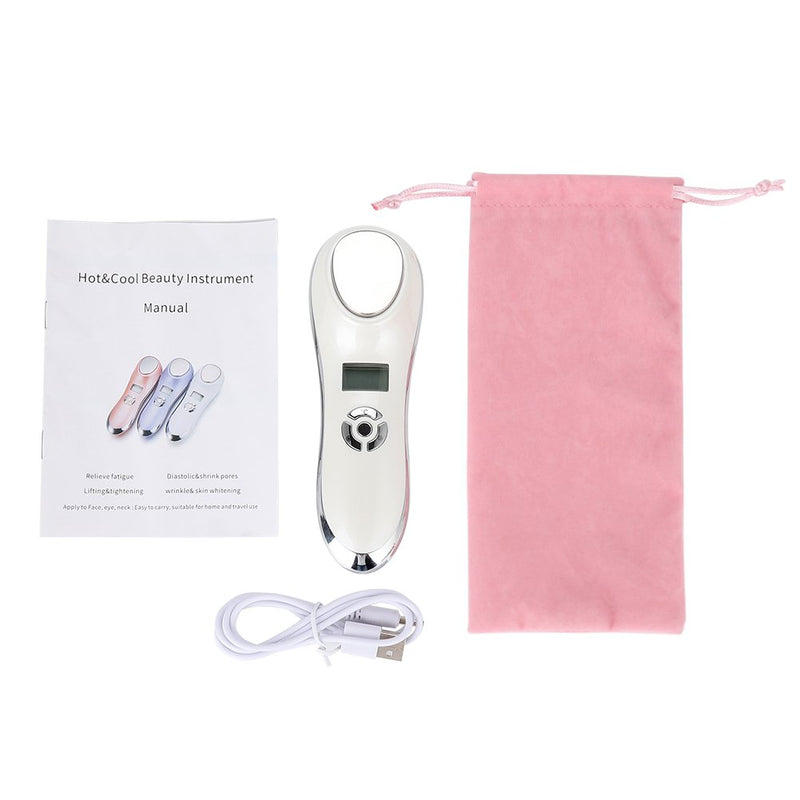 [Australia] - Face Massger, Skin Tightening Machine, Multifunctional Facial Body Sliming Skin Tightening Beauty Massage Machine for Anti Aging Face Lifting Tighten Wrinkle Removal 