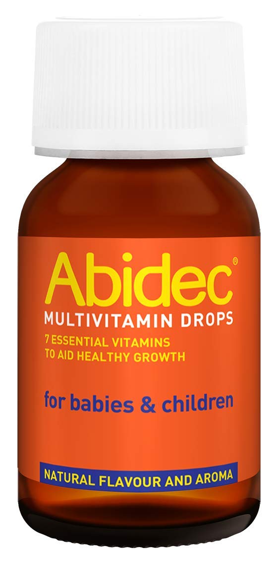 [Australia] - Abidec Kid Baby Multivitamin Drops – Aids Healthy Growth Contains Vitamin D, C and A – Suitable from Birth, Natural flavour and aroma, 25 ml 