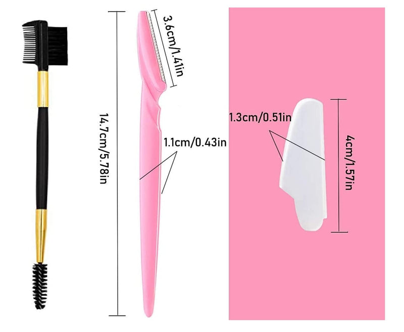 [Australia] - 12PCS Face Razor Dermaplaning Blades for Face Eyebrow Razor Facial Hair Remover Face Razors, Exfoliating Dermaplaning Tool Blades Shaver Trimmer Shaper for Women and Men 12 