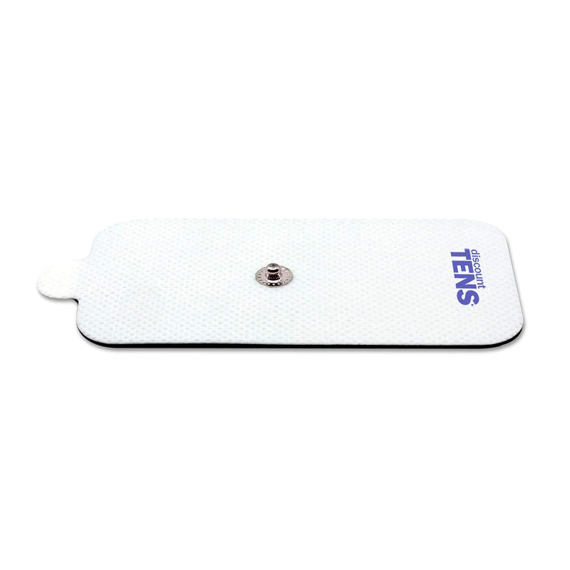 [Australia] - TENS Electrodes, Premium Quality XL Replacement Pads for TENS Units, 20 Pairs of Snap TENS Unit Electrodes (40 TENS Unit Pads), 2 inch x 4 inch, Discount TENS Brand 20 Pair (40 Pads) 