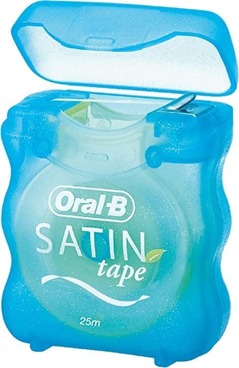 [Australia] - Oral-B Statin Tape Dental Floss 25m (6 Units) by Oral-B Satin Tape Mint 