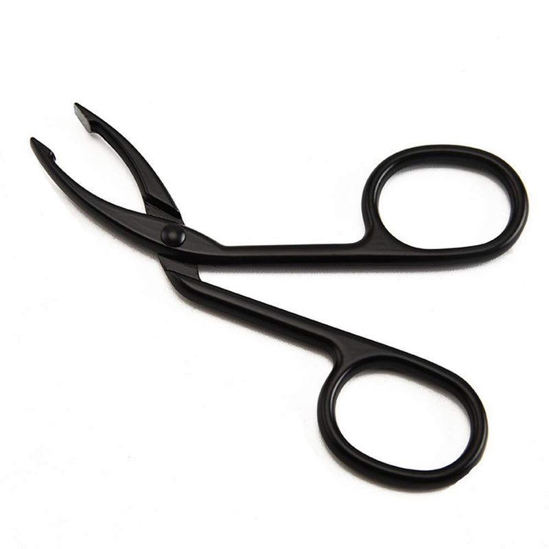 [Australia] - Eyebrow Tweezers Stainless Steel Scissors Tweezers Clip Face Hair Eyebrow Removal Tool 2 PCS 