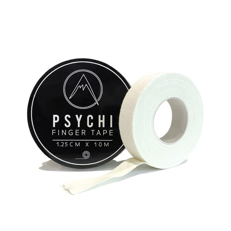 [Australia] - Psychi Sports Strapping Zinc Oxide Finger Tape For Crossfit Gym Bouldering Rock Climbing Boxing Gymnastics Physio - White One Size 