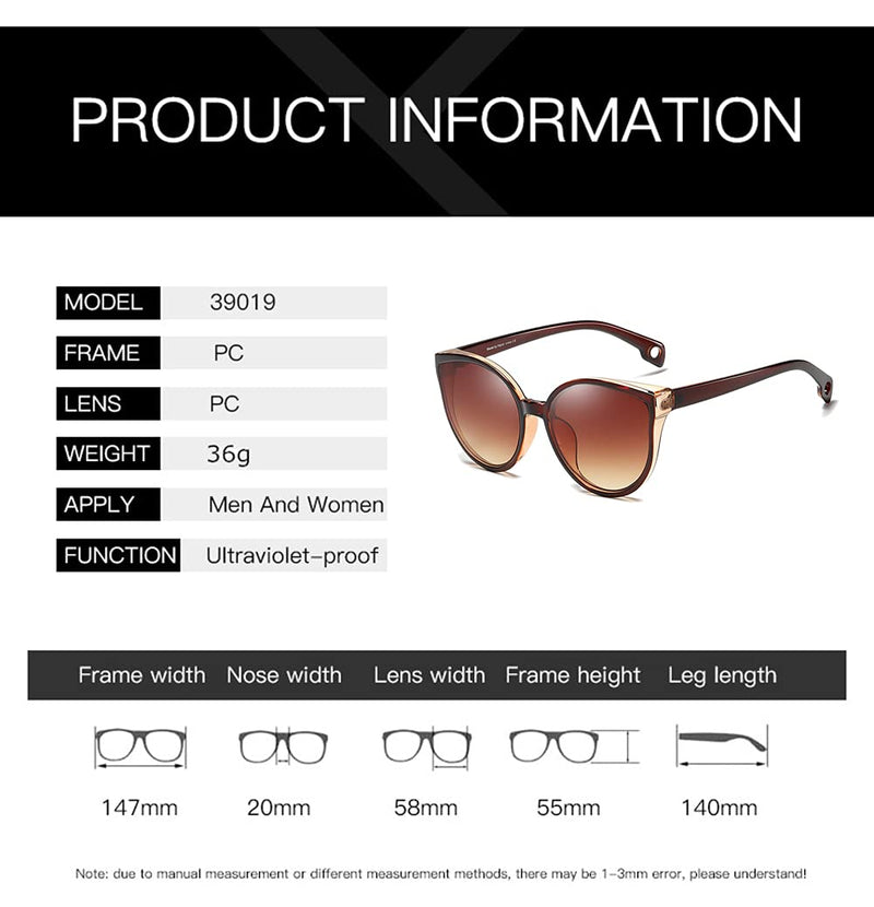 [Australia] - Long Keeper Cat Eye Sunglasses Women - Trendy Oversized Sunglasses - Cateye Glasses With UV Protection Sunglasses For Ladies C2 