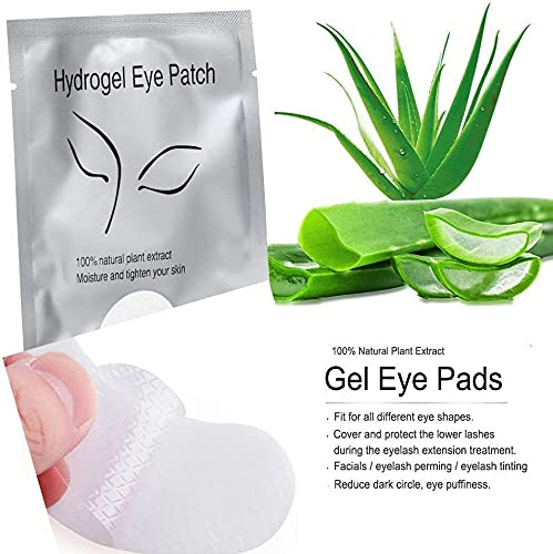[Australia] - Chargenyang Under Eye Gel Pads Eyelash Extension Pads Lint Free DIY False Eyelash Lash Extension Makeup Eye Gel Patches Pack (50 Pair) 50 Pair 