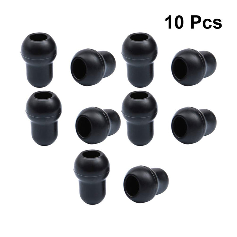 [Australia] - HEALLILY 10 pieces Stethoscope Replacement Earplugs Eartips Earpieces Replacement Stethoscope Ear Tips Stethoscope Ear Pieces Stethoscope Parts (2. 5mm) 3.5mm 