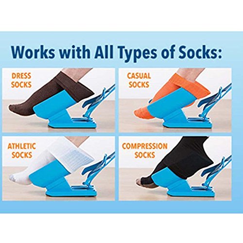 [Australia] - Stocking Dressing Aid, Capalta Flower Stocking Aid, Slider Easy On Aid, Helper Easy On Simply Put On And Remove Tools 