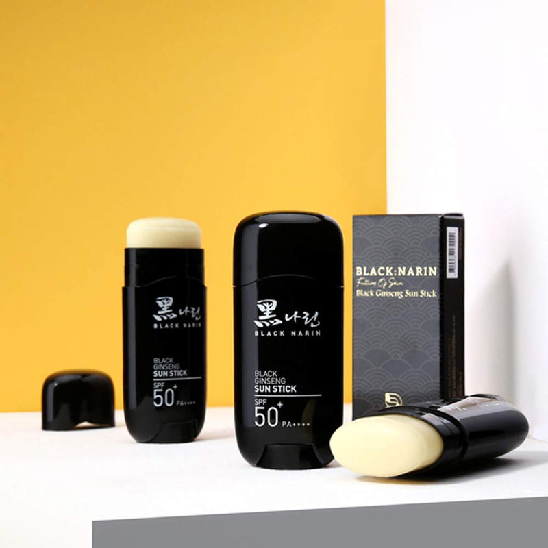 [Australia] - [BLACK NARIN] Black Ginseng Sun Stick / SPF 50+ PA++++ / Wrinkle Care / Korea 