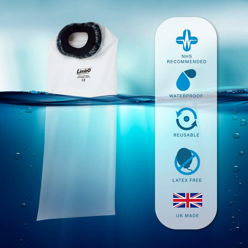 [Australia] - LimbO Waterproof Protectors Cast and Dressing Cover - Adult Half Leg (M80: 41-54 cm Above Knee Circ. (5’5–6’0)) M80: 41-54 cm Above Knee Circ. (5’5–6’0) 
