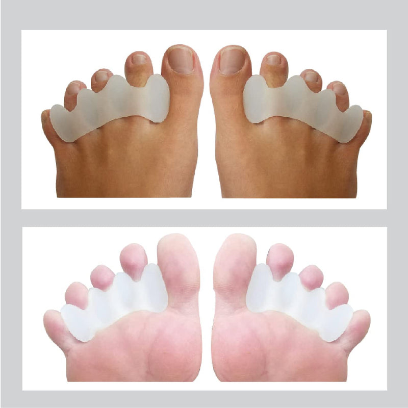 [Australia] - Premium Toe Spacers/Toe Correctors/Toe Separators by Soul Insole - Regular/Smaller Size Regular / Smaller 