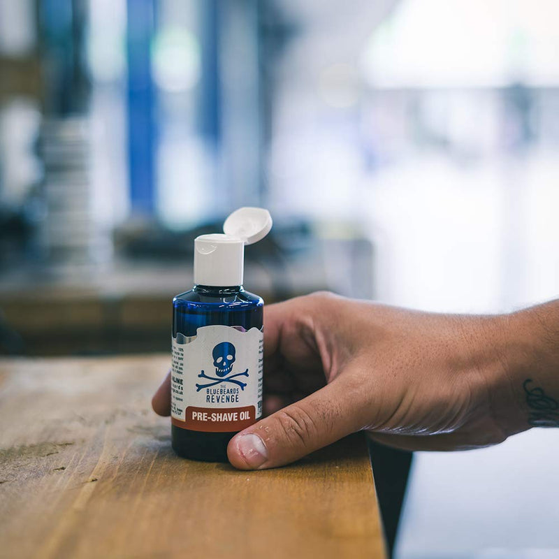 [Australia] - The Bluebeards Revenge, Pre Shave Oil for Men, Vegan Friendly Oil for Sensitive Skin, Helps to Prevent Skin Irritation, 100ml 100 ml (Pack of 1) 