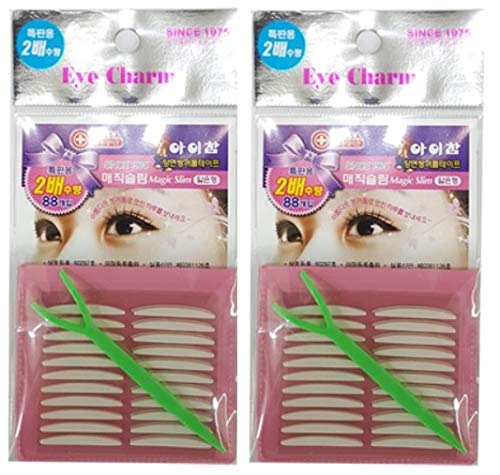 [Australia] - Eye Charm Magic Slim - Double Sided Eyelid Tapes(176pcs) 