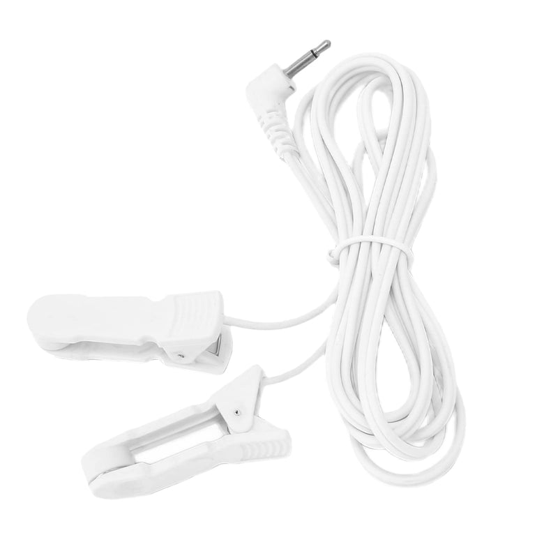 [Australia] - TENS Wire Cable, 2.5mm Portable Ear Clip Electrode Wire, Connecting Cable Accessory for Digital TENS Massage Machine 