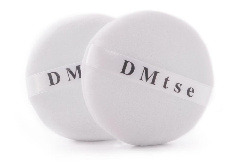 [Australia] - DMtse Set of 6 Round Jumbo Velour Powder Puff 