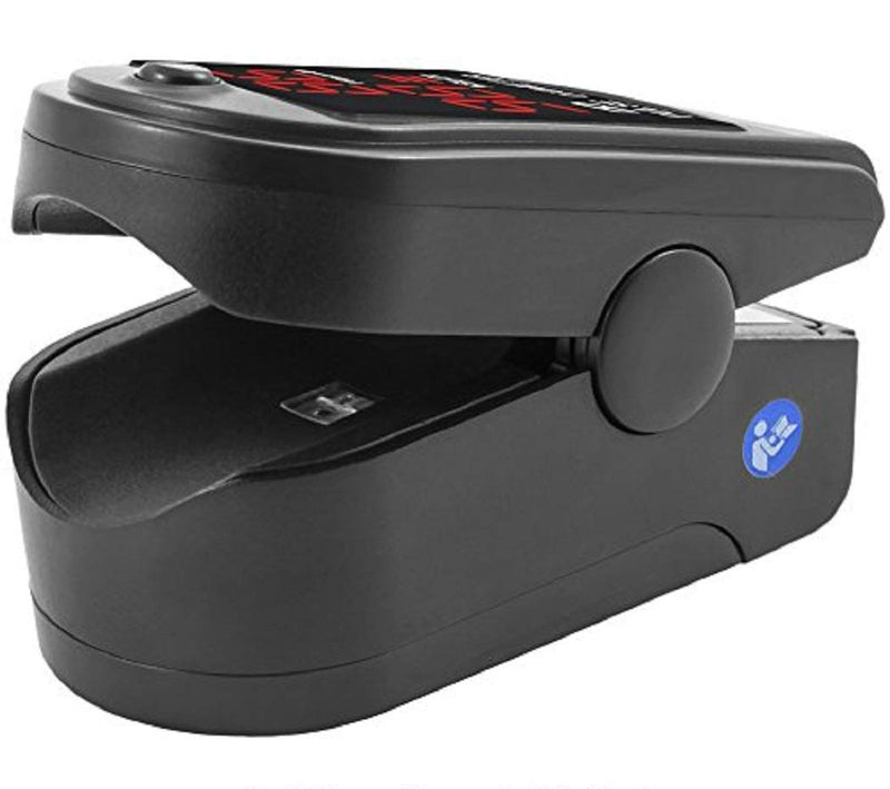 [Australia] - FaceLake ® FL400 Pulse Oximeter with Carrying Case, Batteries, Neck/Wrist Cord - Black 