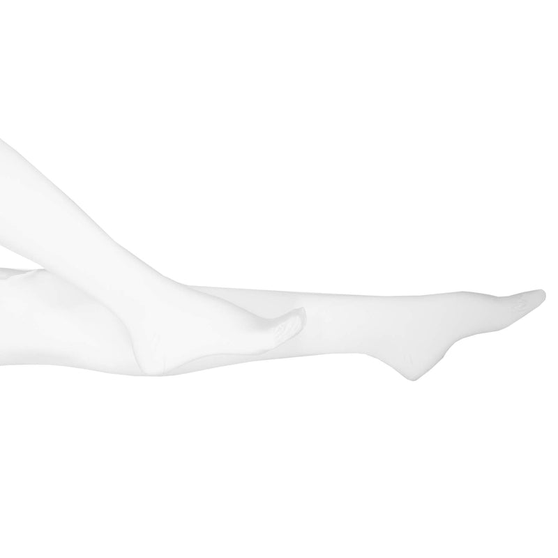 [Australia] - NuVein Surgical Stockings, 18 mmHg Support for Embolic Recovery, Medical Unisex Fit, Thigh High, Closed Toe, White, Large Large (Pack of 1) 