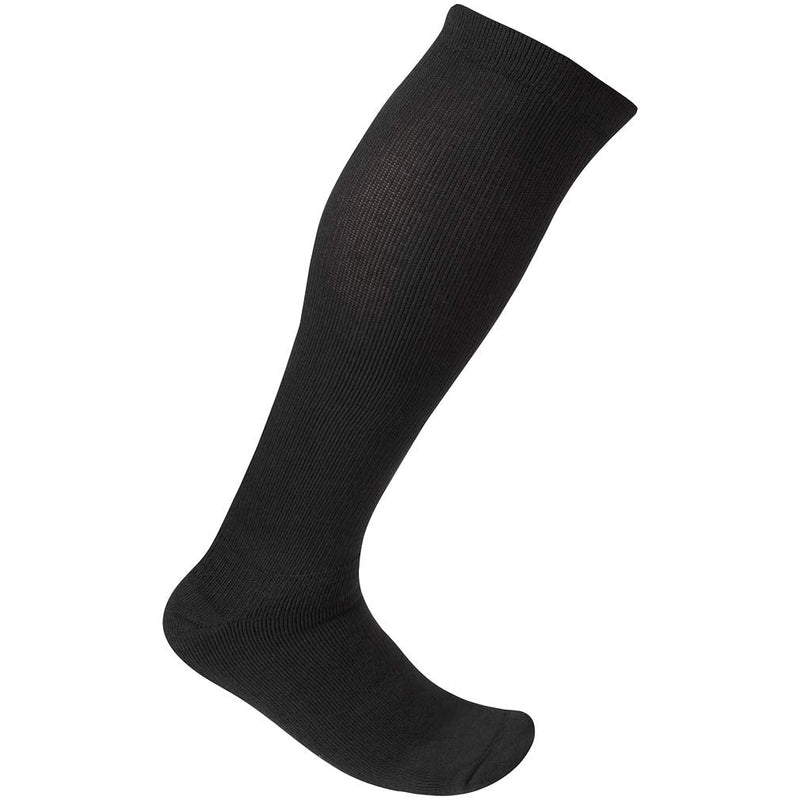 [Australia] - EvoNation Men’s Coolmax Knee High 15-20 mmHg Graduated Compression Socks – Moderate Pressure Compression Garment Black Large (1 Pair) 