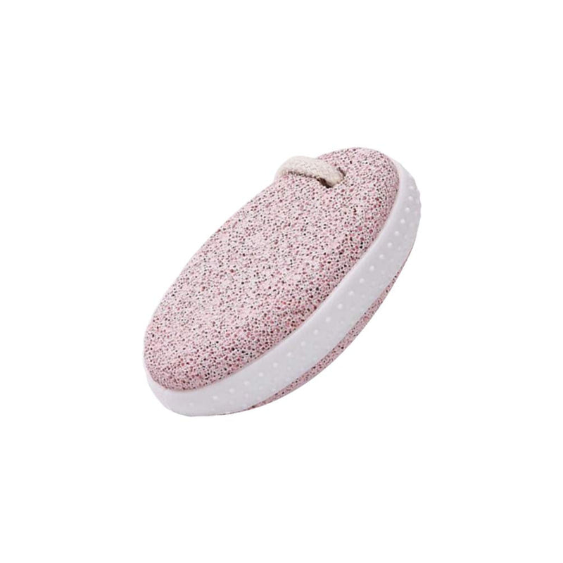 [Australia] - HEALLILY Pumice Stone for Feet Oval Foot Scrubber Exfoliating Dry Dead Skin Remover for Hands Heels Body Foot Care Tool Pink 