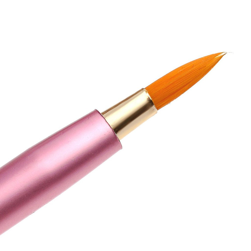 [Australia] - CCbeauty 5Pcs Portable Retractable Cosmetic Makeup Lip Brush Pen with Cap For Lipstick Gloss Applicators 