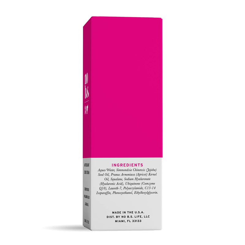 [Australia] - No B.S. Antioxidant CoQ10 Face Cream - Face Firming Moisturizer with Coenzyme Q10, Hyaluronic Acid & Jojoba Oil. Potent Formulas. Clean Skincare. 