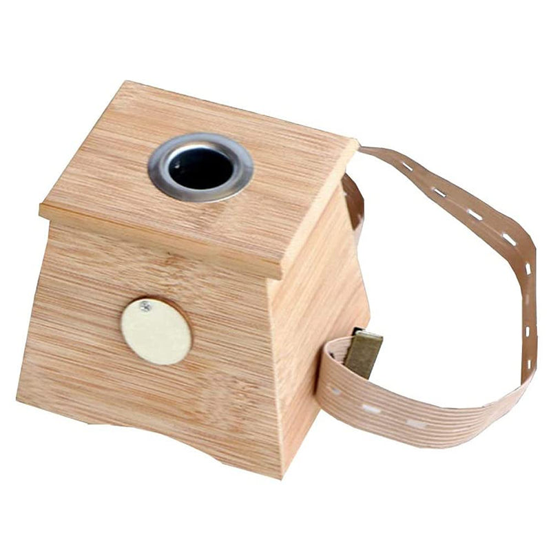 [Australia] - Moxibustion Moxa Box Wood Burner Holder, Moxa Portable Healing Box Acupuncture Relaxation Neck Arm Body Acupoint Massage (Style 1) Style 1 