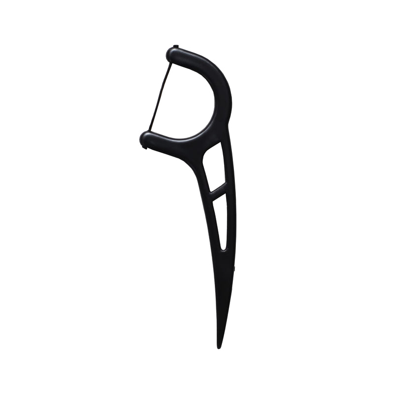 [Australia] - Wisdom Active Whitening - Charcoal Floss Harps (1 pack - 30 flossers) 