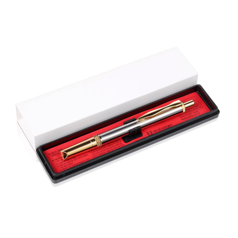[Australia] - Painless Lancing Device Blood Lancet Pen Sterile Gold Plated of Third Generation with +50pcs 23G Needles 1 Count (Pack of 1) 