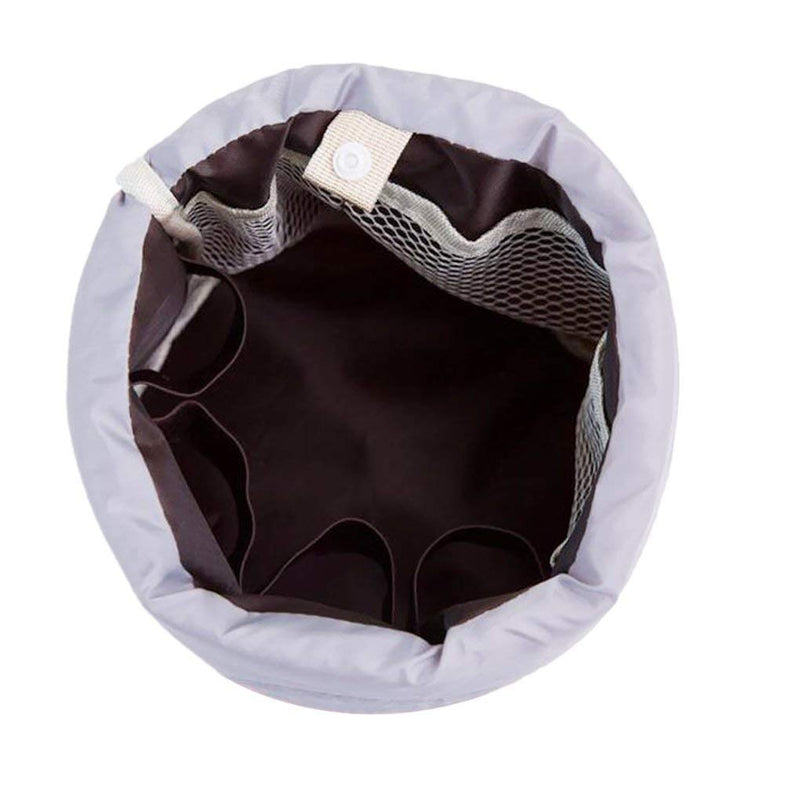 [Australia] - INVODA Cosmetic Bag 4 Pieces Barrel Shaped Travel Makeup Bags Large Capacity Soft Waterproof Portable Drawstring Cosmetic Bag Multifunctional Bucket Toiletry Bag Group 4PCS 
