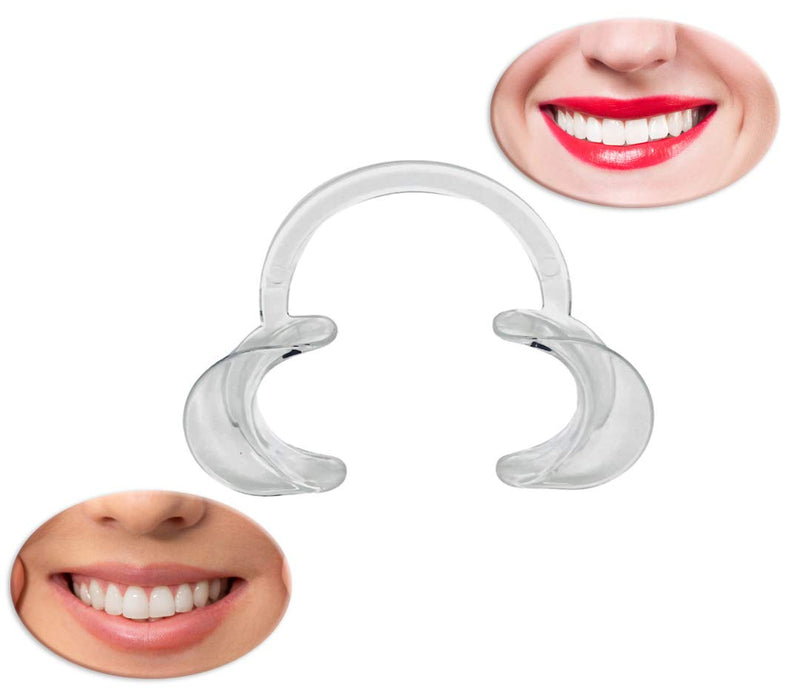 [Australia] - Kiara World Small Mouth Lip Opener Teeth Whitening Dental Oral Cheek Flexible Retractor C Shape/Mouthguard Challenge Game 
