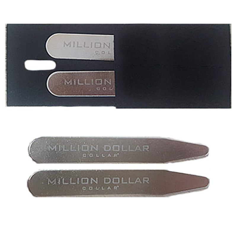 [Australia] - Million Dollar Collar - Metal Collar Stays - 2 Sets 