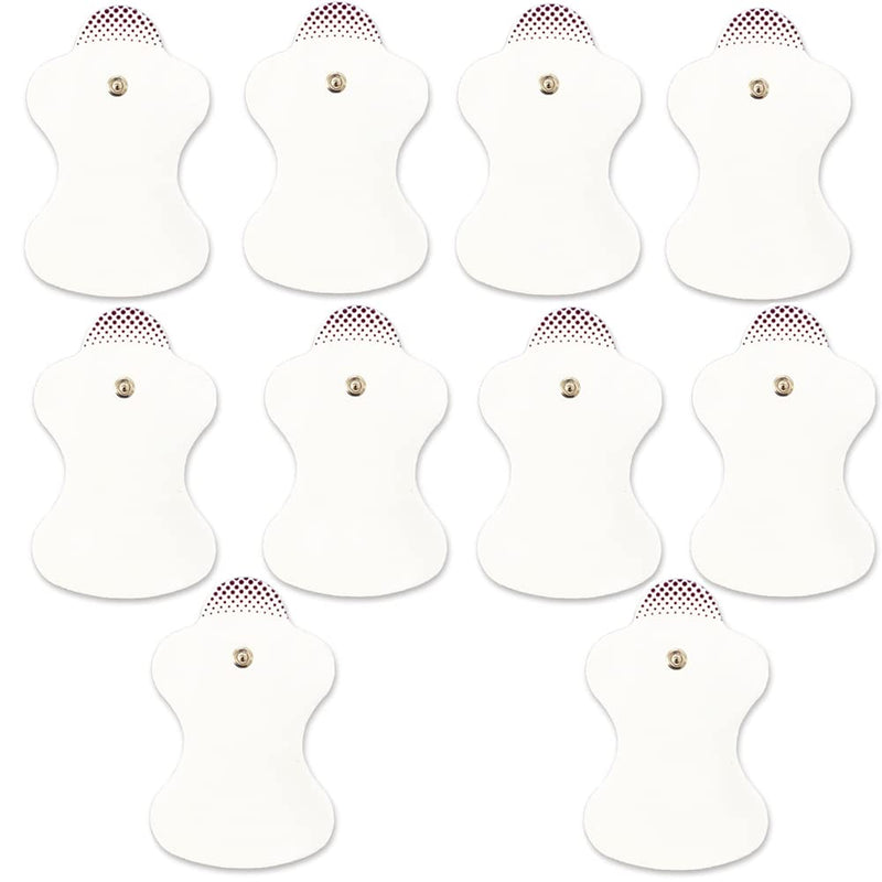 [Australia] - 10 Pieces TENS Electrodes Pad Replacement Pad for TENS Unit TENS Electrode Pad Adhesive Gel Pads for Omron 
