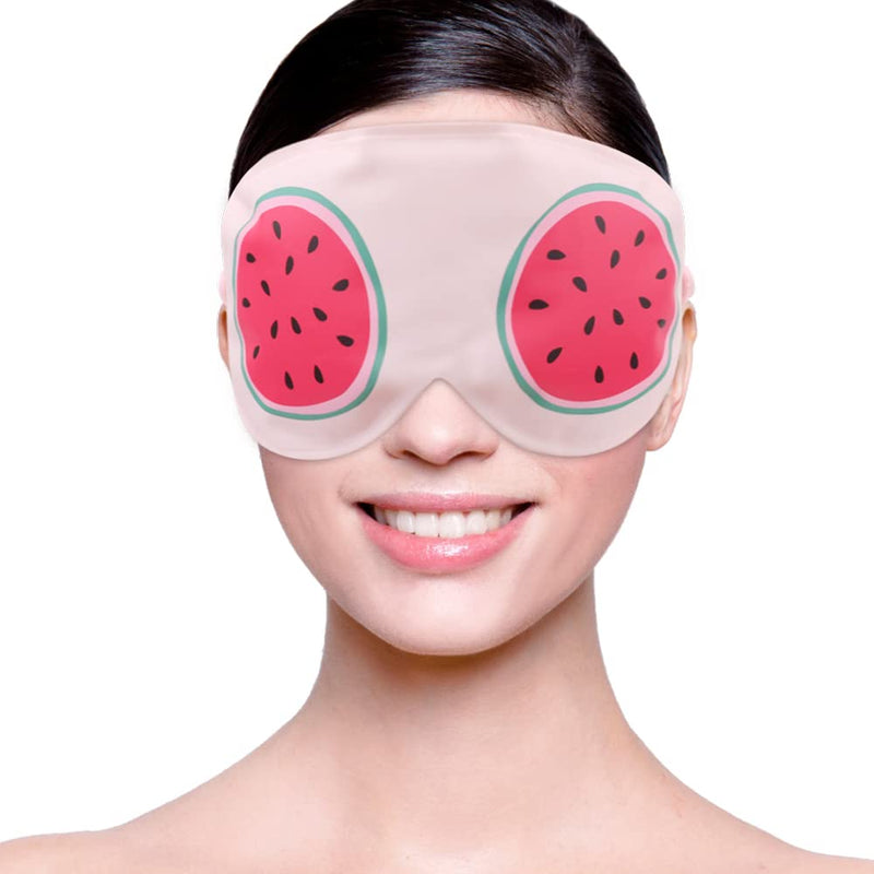 [Australia] - Hilph Cooling Gel Eye Mask for Puffy Eyes, Reusable Hot Cold Therapy Eye Mask for Dark Circles, Migraine, Swollen Eyes, Dry Eyes, Headache Relief, Sinus Pain (Pink) Pink 