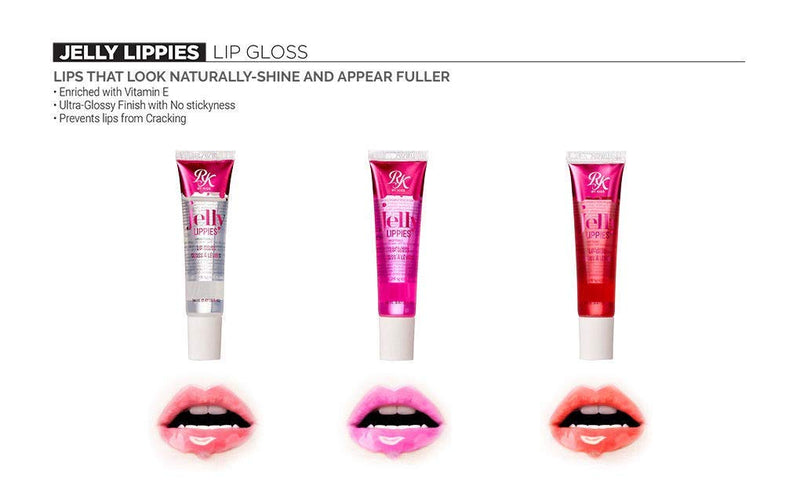 [Australia] - Ruby Kisses Jelly Lippies Lip Gloss RCLG01 14mL /0.47 fl.oz. (2 PACK) 