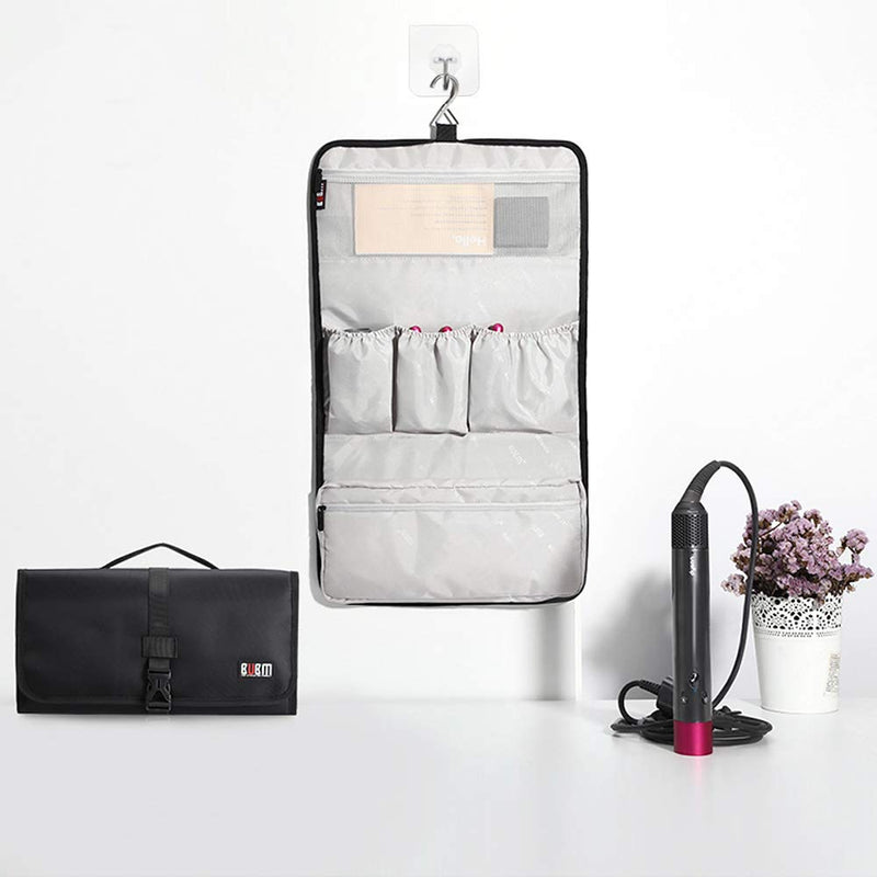 [Australia] - KEESIN Portable Travel Bag, Storage Organizer Case for Dyson Airwrap Styler and Attachments (Black) Black 