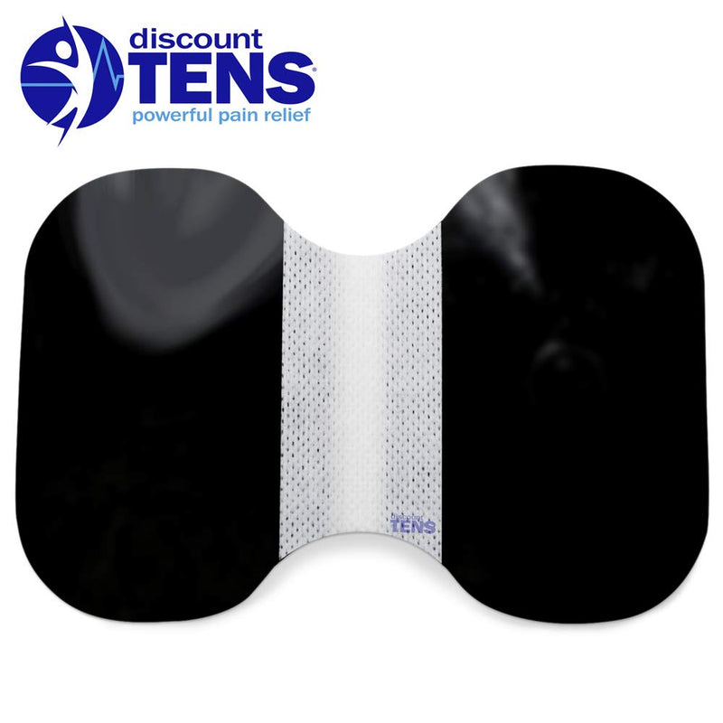 [Australia] - TENS Electrodes, 2 Premium Quality 4 inch x 6 inch Hourglass Self Adhesive Electrodes for TENS Units, Wired Butterfly TENS Unit Electrodes, Discount TENS Brand 