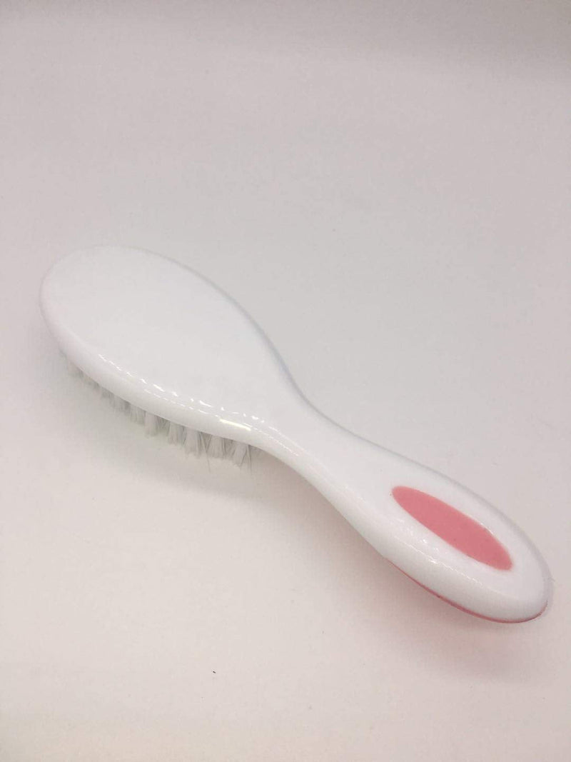 [Australia] - Little Angel Baby Brush and Comb Set,Super Soft Brush for Newborns and Toddlers,Pink 