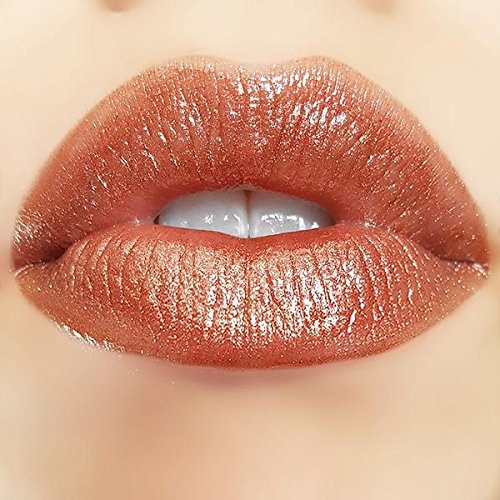 [Australia] - Lipgloss - Titania - Luna By Luna Metallic metal gloss in copper with gold flakes. 