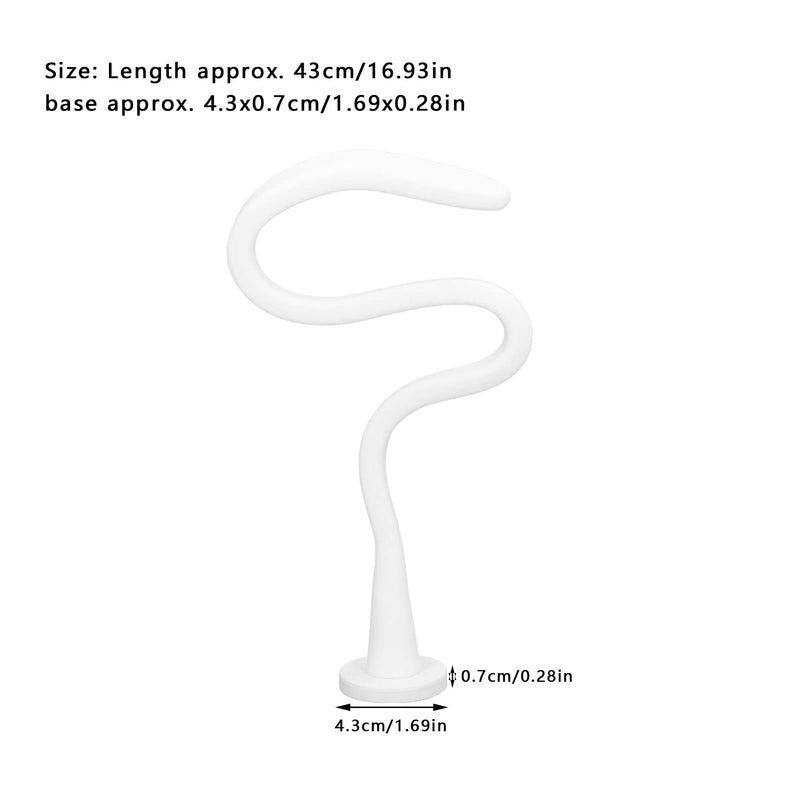 [Australia] - Ejoyous Washing Machine Door Prop, Universal Adjustable Washer Door Prop Magnetic Washing Machine Door Holder, Flexible Washer Door Stopper Prop for Front Load Washer (White) White 