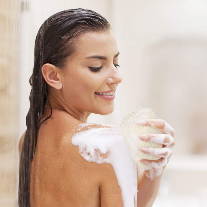 [Australia] - Dadabig 10 PCS Sisal Soap Bag, Organic Soap Bag Natural Fiber Soap Bags with Drawstring Rope for Bath Shower Exfoliation and Massage 