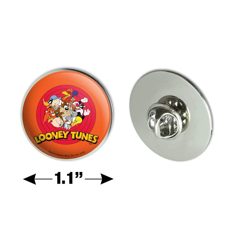 [Australia] - GRAPHICS & MORE Looney Tunes Group Metal 1.1" Tie Tack Hat Lapel Pin Pinback 