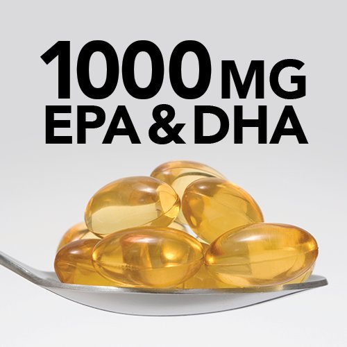 [Australia] - GNC Triple Strength Omega 3 Fish Oil 1000mg, 60 Count, Supports Joint, Skin, Eye, and Heart Health 60 Servings (Pack of 1) 