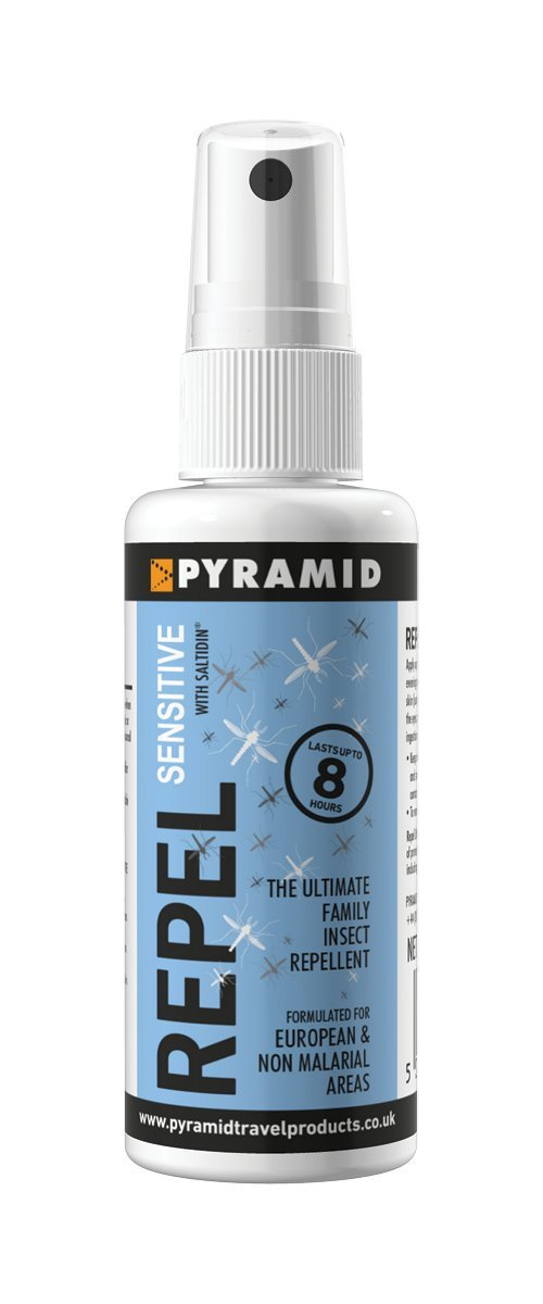 [Australia] - Pyramid Trek Sensitive No DEET Insect/Mosquito Repellent DEET FREE Saltidin Spray - 60ml 