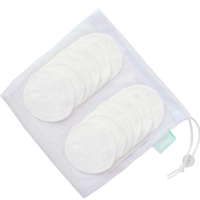 [Australia] - WeTest Reusable Makeup Remover Pads White 