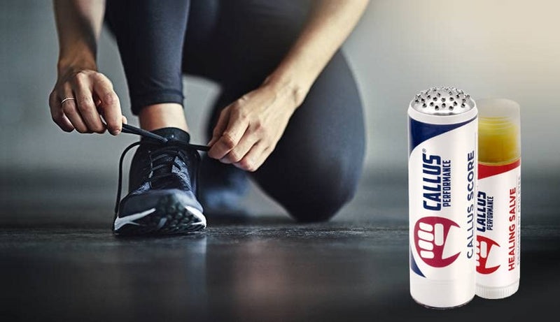 [Australia] - Callus Performance Ultimate Callus Care Bundle | Callus Score Plus Callus Healing Salve and a 3 Pack Callus Smoother 