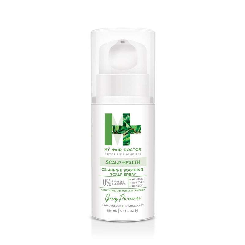 [Australia] - My Hair Doctor Spray For Scalp Psoriasis, Repair Dry, Itchy, Flaky & Sensitive Scalp & Dandruff, Soothing & Calming Vegan Haircare with Chamomile Extract, 150ml 