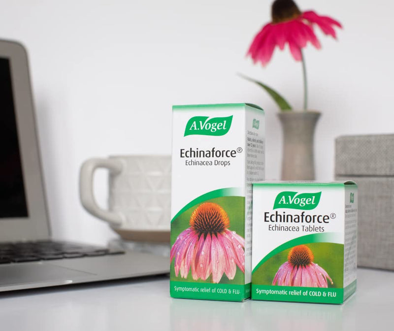 [Australia] - A.Vogel Echinaforce Chewable Cold & Flu Tablets | Relieve Cold & Flu Symptoms | Extracts of Fresh Echinacea | 40 Tablets 40 Count (Pack of 1) 
