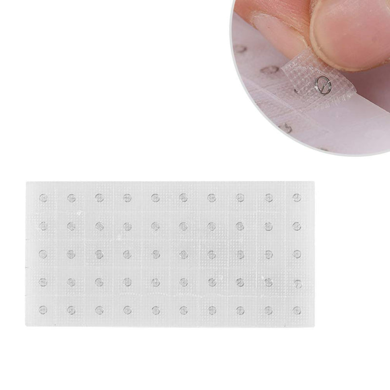 [Australia] - Healifty 50pcs Ear Press SeedsT Type Needle for Weight Loss Stop Smoking Back Pain Headache Stress Ear Acupuncture Disposable Press Patches 