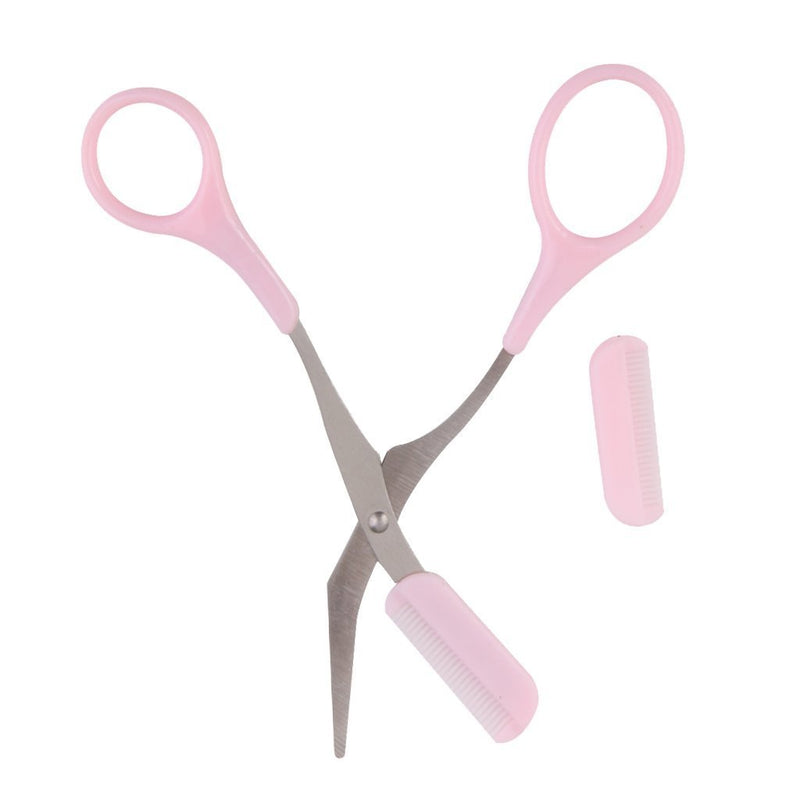 [Australia] - BeeSpring Women Eyebrow Trimmer Comb Eyelash Hair Scissors Cutter Remover Makeup Tool 