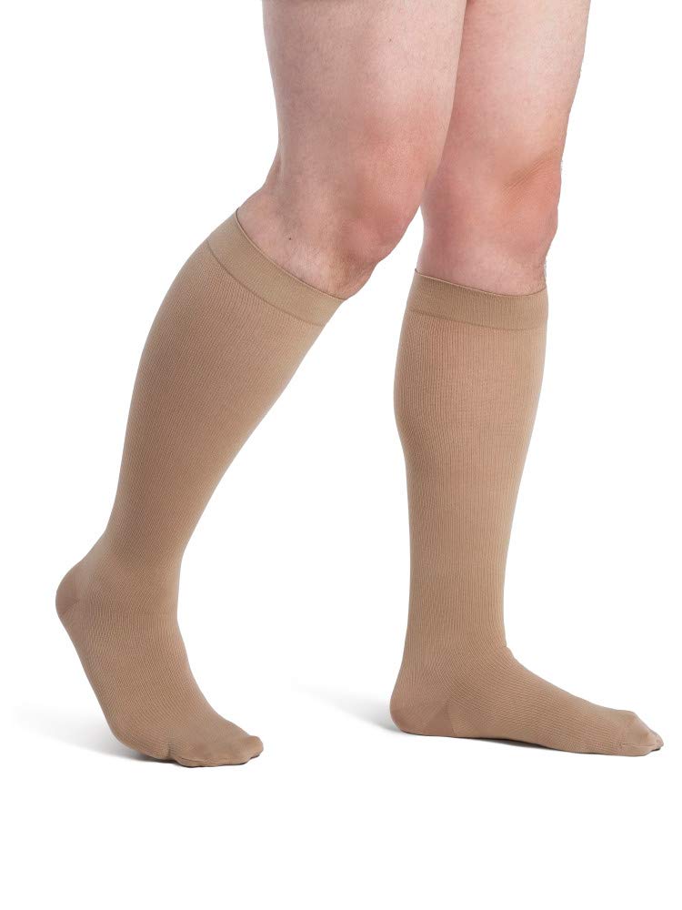 [Australia] - SIGVARIS Men’s DYNAVEN Closed Toe Calf-High Socks 30-40mmHg One Size Crispa 